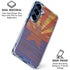 Arizona Flag Dark Wood Galaxy S25 Clear Case